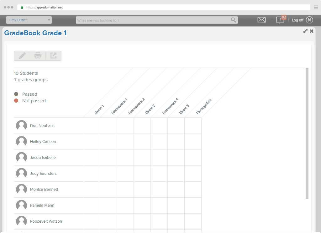 Gradebook