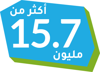 أكثر من 15.7 مليون